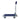 330lbs Capacity Blue Dolly Folding Push Hand Flatbed Rolling Cart