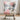 33" Modern Pink Patchwork Accent Rocking Chair with Wooden Legs