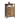 Rustic brown 3 drawers cabinet 