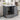 Grey Bathroom Vanity with two doors and 4 drawers - Charmydecor