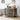 35.8" Grey Furniture Style 3-Door Dog Crate Side Table with Wheels and Flip-Up Top Opening