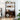 35' Large Brown Wooden Cat Litter Box Enclosure With Shelf Storage
