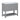 Grey Bathroom Vanity open bottom shelf - Charmydecor
