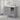 36" Gray Wooden Bathroom Vanity with Ceramic Sink