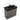 A dimension Image of our 36" Minimalist Alice Gray Freestanding Bathroom Vanity with Black Sink and 3 Drawers