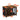animal crate with Rotatable Feeding Bowl, Wheels, Three Doors, Flip-Up Top Opening