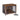 animal crate with Rotatable Feeding Bowl, Wheels, Three Doors, Flip-Up Top Opening