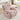 38" Modern Pink Ergonomic Glider Recliner Chair