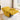 38" Modern Yellow Ergonomic Glider Recliner Chair
