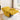 38" Modern Yellow Ergonomic Glider Recliner Chair