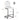 39.37 White PU Counter Height Dining Chair
