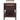 39" Entryway Espresso Storage Bench Shoe Rack