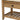 39" Entryway Old Pine Storage Bench Shoe Rack