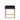 Stool dimension image of our 39" Minimalist Black Dressing Vanity with 10-LED Make up Mirror and 3 Drawers