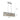 A dimension Image of the 39" Modern Rectangle Transparent Crystal Pendant Light Chandelier
