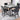 Modern Black Nordic Square Dining Table And Chair