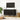 Black Curved TV Console