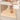 4-Tier Hamster Wooden Cage with Storage Cabinet