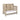 4-in-1 Chestnut Convertible Baby Crib - 54"L