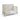 4-in-1 Gray Convertible Baby Crib - 54"L