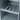 41" Blue Kitchen Cart with Spice Rack, Towel Rack and Two Drawers