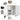 white kitchen island cabinet