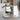41" White Kitchen Cart with Spice Rack, Towel Rack and Two Drawers