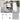 white kitchen island cabinet