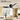 A dimension image of the 52" Contemporary Black LED 3-Blade Ceiling Fan