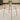 42" Minimalist Circular Transparent Tempered Glass Dining Table with Wood Legs