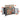 animal crate with Feeding Bowl, Wheels, Three Doors, Flip-Up Top Opening