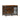 43.7" Sliding Door Dog Crate Furniture with Mat - Rustic Brown