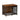 43.7" Sliding Door Dog Crate Furniture with Mat - Rustic Brown