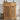 43" Retro Solid Wood Multi-layer Shoe Rack Cabinet with Doors