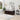43" Shoe Storage Bench with Shutter-Shapped Doors and Removable Cushion - Espresso