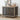 Copy of 43" Wooden Furniture Style Dog Crate with Feeding Bowl, Three Doors, and Flip-Up Top Opening - Grey