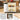 Adjustable shelves, flip cabinet door and thick countertop