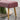 45" Modern Pink Linen Fabric Upholstered Bench With Metal Legs