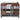 Brown Heavy Duty Dog Crate Furniture with Removable Trays and Wheel