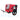 46" Outdoor Red Foldable Bicycle Trailer for Pets