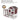 47.8 Deluxe Wooden Wine-Red Animal House - Chicken Coop, Hen House & Rabbit Habitat