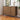 47" Modern Walnut 2-Door Cabinet with 4 Drawers and Diamond Relief Door Panel Design