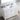 48" Transitional White Freestanding Bathroom Vanity with White Carrara Marble Top