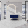 48" Luxury Navy Blue Freestanding Bathroom Vanity with Resin Top and Soft Close Doors & Drawer
