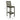 49" Renaissance Outdoor Hand-Scraped Wood Bar Stool with Backrest