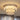 Crystal Teardrop Flush Mount Ceiling Light