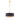 5-Light Black Drum Shade Chandelier 