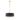 5-Light Black Drum Shade Chandelier 