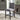 5-Piece Counter Height Dining Table Set - 40" Faux Marble Table and 4 Grey Dining Chairs