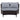 Grey Cushion & Tempered Glass Table patio sofa set
